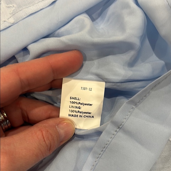 NWT - Light Blue Star Pattern Dress - Picture 6 of 8